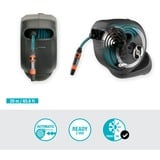 GARDENA RollUp M Rocchetto montato a muro Automatico Nero, Blu, Grigio, Avvolgitubo grigio, Rocchetto montato a muro, Automatico, Funzionale, Nero, Blu, Grigio, Montabile a parete, 20 m