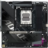 GIGABYTE B850M AORUS ELITE WIFI6E Scheda madre - CPU AMD Ryzen serie 9000, VRM digitale a 12+2+2 fasi, fino a 8200 MHz DDR5 (O.C.), 1x M.2 PCIe 5.0 + 1x M.2 PCIe 4.0, Wi-Fi 6E, LAN 2.5 GbE, USB 3.2 Gen 2 Nero, VRM digitale a 12+2+2 fasi, fino a 8200 MHz DDR5 (O.C.), 1x M.2 PCIe 5.0 + 1x M.2 PCIe 4.0, Wi-Fi 6E, LAN 2.5 GbE, USB 3.2 Gen 2, AMD, Socket AM5, AMD Ryzen 7000 Series, AMD Ryzen 8000 Series, AMD Ryzen 9000 Series, Socket AM5, DDR5-SDRAM, 256 GB