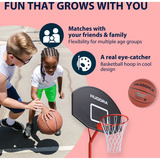 HUDORA Supporto per basket Start 305, Attrezzature per il fitness rosso/Nero