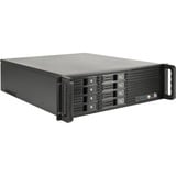 Inter-Tech IPC 3U-3508, Server case Nero