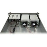 Inter-Tech IPC 3U-3508, Server case Nero