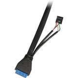 Inter-Tech IPC 3U-3508, Server case Nero