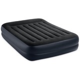Intex 64124NP materasso ad aria Blu, Base di aria Nero, Pompa ad aria integrata