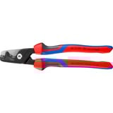 KNIPEX Forbice per cavi StepCut XL 95 12 225, Pinze di taglio rosso/Blu