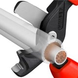 KNIPEX Forbice per cavi StepCut XL 95 12 225, Pinze di taglio rosso/Blu