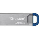 Kingston DataTraveler Kyson 256 GB, Chiavetta USB argento/Blu