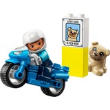 LEGO DUPLO Motocicletta della polizia, Giochi di costruzione Set da costruzione, 2 anno/i, Plastica, 5 pz, 124 g