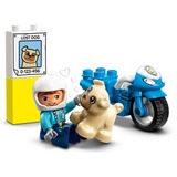 LEGO DUPLO Motocicletta della polizia, Giochi di costruzione Set da costruzione, 2 anno/i, Plastica, 5 pz, 124 g