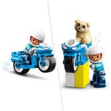 LEGO DUPLO Motocicletta della polizia, Giochi di costruzione Set da costruzione, 2 anno/i, Plastica, 5 pz, 124 g