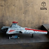 LEGO Star Wars 75367 Incrociatore d’Attacco della Repubblica Classe Venator, Set UCS per Adulti, Regalo per Uomo o Donna, Giochi di costruzione Set UCS per Adulti, Regalo per Uomo o Donna, Set da costruzione, 18 anno/i, Plastica, 5374 pz, 10,1 kg