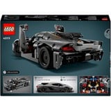 LEGO Technic 42173 Hypercar Koenigsegg Jesko Absolut Grigia, Modellino di Auto da Costruire, Macchina Giocattolo Bambini 10+, Giochi di costruzione Modellino di Auto da Costruire, Macchina Giocattolo Bambini 10+, Set da costruzione, 10 anno/i, Plastica, 801 pz, 990 g