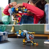 LEGO Technic 42201 Sottomarino per Esplorazioni Abissali, Giocattolo con Eliche Mobili e Cabina Apribile, Giochi Bambini 9+, Giochi di costruzione Giocattolo con Eliche Mobili e Cabina Apribile, Giochi Bambini 9+, Set da costruzione, 9 anno/i, Plastica, 413 pz, 574 g