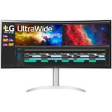 LG 38BQ85C-W Monitor PC 95,2 cm (37.5") 3840 x 1600 Pixel Quad HD+ Bianco, Monitor di gioco Nero/Bianco, 95,2 cm (37.5"), 3840 x 1600 Pixel, Quad HD+, 5 ms, Bianco