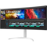 LG 38BQ85C, Monitor di gioco Nero/Bianco