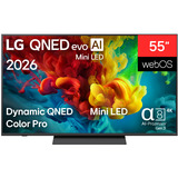 LG 55QNED83B6A.AEUD, QNED TV Nero