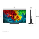 LG 55QNED83B6A.AEUD, QNED TV Nero