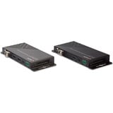 Lindy Extender HDMI in fibra ottica, Estensione HDMI Nero