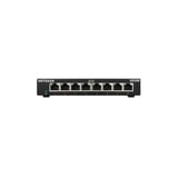 Netgear GS308-300PES switch di rete Non gestito L2 Gigabit Ethernet (10/100/1000) Nero, Interruttore Nero, Non gestito, L2, Gigabit Ethernet (10/100/1000), Montabile a parete
