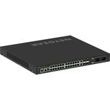 Netgear GSM4230UP Gestito L2/L3 Gigabit Ethernet (10/100/1000) Supporto Power over Ethernet (PoE) 1U Nero, Interruttore Nero, Gestito, L2/L3, Gigabit Ethernet (10/100/1000), Supporto Power over Ethernet (PoE), Montaggio rack, 1U