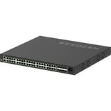 Netgear GSM4248PX Gestito L2/L3/L4 Gigabit Ethernet (10/100/1000) Supporto Power over Ethernet (PoE) Nero, Interruttore Gestito, L2/L3/L4, Gigabit Ethernet (10/100/1000), Supporto Power over Ethernet (PoE), Montaggio rack