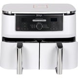 Ninja Foodi MAX Friggitrice ad aria a doppia zona AF400EUWH, Friggitrice ad aria calda bianco