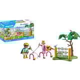 PLAYMOBIL Princess Magic Bambini reali nel giardino giochi, Giochi di costruzione 