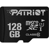 Patriot PSF128GMDC10 memoria flash 128 GB MicroSDXC UHS-I Classe 10 Nero, 128 GB, MicroSDXC, Classe 10, UHS-I, 80 MB/s, Class 1 (U1)