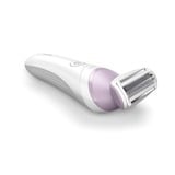 Philips Serie 6000 Lady Shaver Series 6000 BRL136/00 Rasoio senza filo per utilizzo Wet & Dry bianco, Rasoio, 1 testina/e, Rosa, Bianco, Nichel, Ergonomico, Batteria