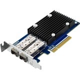 QNAP QXG-10G2SF-X710 scheda di rete e adattatore Interno Interno, Cablato, PCI Express
