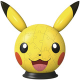 Ravensburger 3D Puzzleball Pokémon Pikachu con orecchie 