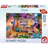 Schmidt Spiele Jeff Haynie: In roulotte al mare, Puzzle 