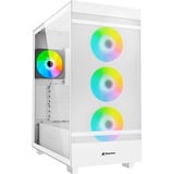 Sharkoon Rebel C50 RGB ricondizionato, Chassis Tower bianco