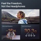 Shokz OpenRun Pro 2 Auricolare Wireless A clip Sport Bluetooth Nero, Headset Nero, Wireless, Sport, 20 - 20000 Hz, 30,3 g, Auricolare, Nero