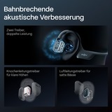 Shokz OpenRun Pro 2 Auricolare Wireless A clip Sport Bluetooth Nero, Headset Nero, Wireless, Sport, 20 - 20000 Hz, 30,3 g, Auricolare, Nero