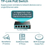 TP-Link TL-SG105PE grigio