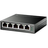 TP-Link TL-SG105PE switch di rete Gestito L2 Gigabit Ethernet (10/100/1000) Supporto Power over Ethernet (PoE) Nero, Interruttore grigio, Gestito, L2, Gigabit Ethernet (10/100/1000), Supporto Power over Ethernet (PoE)