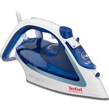 Tefal EasyGliss Plus FV5736E3 ferro da stiro Ferro da stiro a secco e a vapore Durilium AirGlide soleplate 2500 W Blu, Bianco blu/Bianco, Ferro da stiro a secco e a vapore, Durilium AirGlide soleplate, 2 m, 220 g/min, Blu, Bianco, 45 g/min