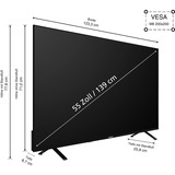 Telefunken XU55TO750S, Televisore LED Nero