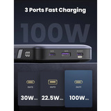 UGREEN 25188 batteria portatile 20000 mAh Grigio, Powerbank  grigio, 20000 mAh, Power Delivery 3.0, Grigio
