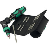 Wera 05051536001, Set di bit Nero/Verde
