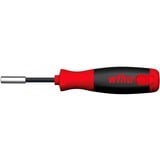 Wiha Cacciavite con caricatore di punte LiftUp 25, 1/4" Nero/Rosso