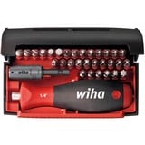 Wiha Set di punte Collector Standard, 25 mm, 32 pezzi, Set di bit Nero/Rosso