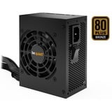 be quiet! SFX POWER 3 450W alimentatore per computer 20+4 pin ATX Nero Nero, 450 W, 100 - 240 V, 500 W, 50/60 Hz, 6/2.5 A, 6 A