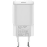 goobay Caricatore rapido Nano USB-C PD GaN 45 W, Caricabatterie bianco