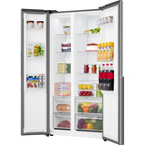 gorenje NRS917E41X frigorifero side-by-side Libera installazione 544 L E Acciaio inox accaio, Libera installazione, Porta americana, Acciaio inox, 2 porta/porte, Touch, LED