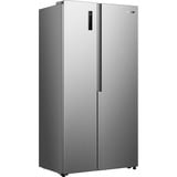 gorenje NRS917E41X frigorifero side-by-side Libera installazione 544 L Grigio accaio, Libera installazione, Porta americana, Grigio, 2 porta/porte, Touch, LED