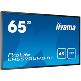 iiyama LH6570UHB-B1 Nero