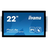 iiyama ProLite TF2234MC-B7X Monitor PC 54,6 cm (21.5") 1920 x 1080 Pixel Full HD LED Touch screen Multi utente Nero Nero, 54,6 cm (21.5"), 1920 x 1080 Pixel, Full HD, LED, 8 ms, Nero