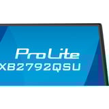 iiyama ProLite XB2792QSU-B1 Monitor PC 68,6 cm (27") 2560 x 1440 Pixel Quad HD LED Nero, Monitor LED Nero (opaco), 68,6 cm (27"), 2560 x 1440 Pixel, Quad HD, LED, 3 ms, Nero