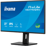 iiyama ProLite XB2792QSU-B1 Monitor PC 68,6 cm (27") 2560 x 1440 Pixel Quad HD Nero, Monitor LED Nero (opaco), 68,6 cm (27"), 2560 x 1440 Pixel, Quad HD, 3 ms, Nero